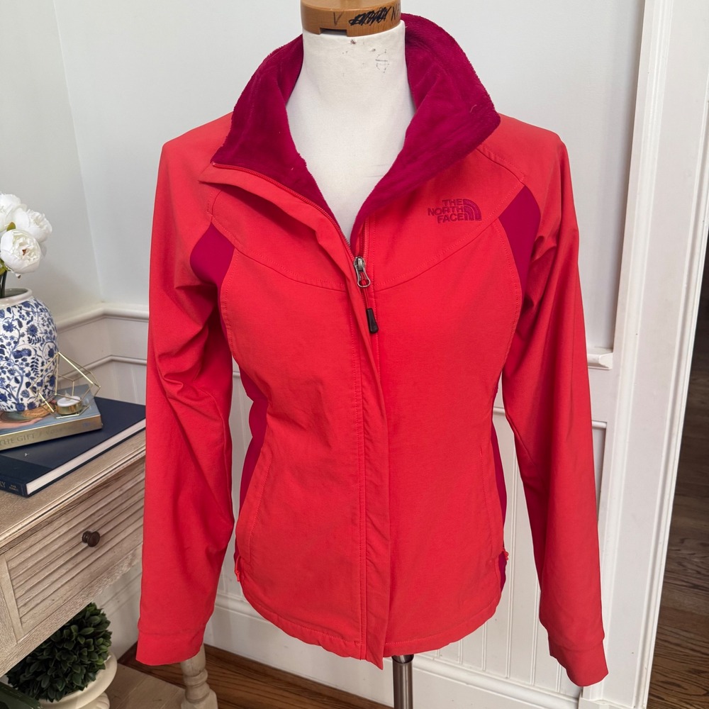 The North Face Women's Fleece Lined Jacket Coral Pink Size S/P